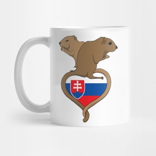 Gerbil Slovakia (light) Mug